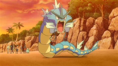 gyarados flying in anime|Gyarados (Pokémon) .